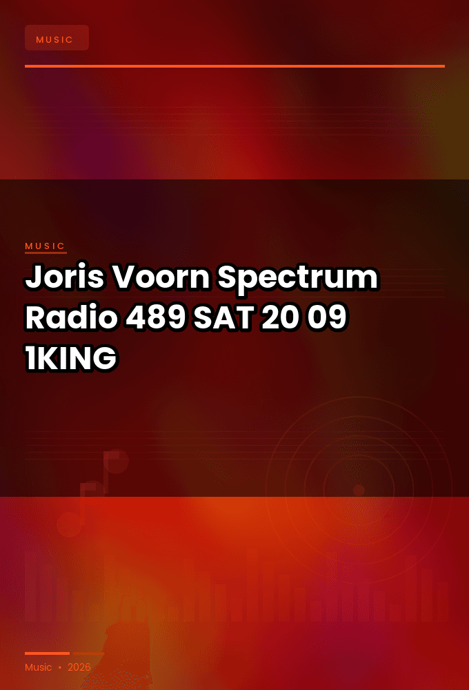 Joris_Voorn-Spectrum_Radio_489-SAT-20-09-2026-1KING